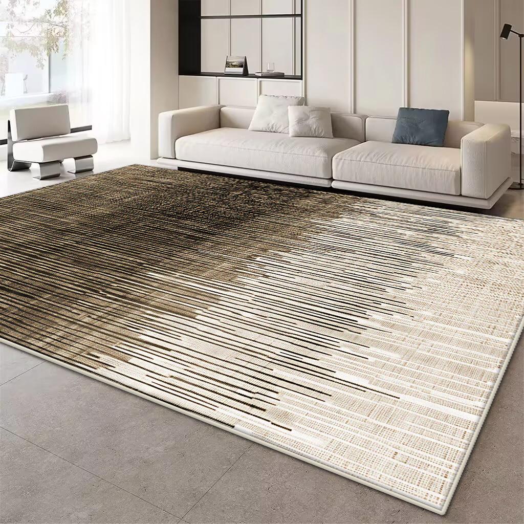 Modern Light Luxury Carpets for Living Room Fluffy Soft Lounge Abstract Rug Large Area Bedroom Decor Carpet Home Plush Floor Mat