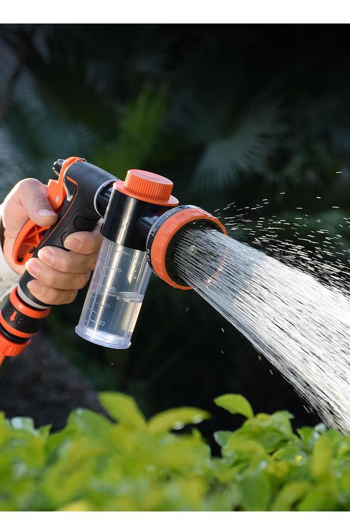 High-Pressure Foam Sprayer Water Gun for Car Wash and Garden Watering