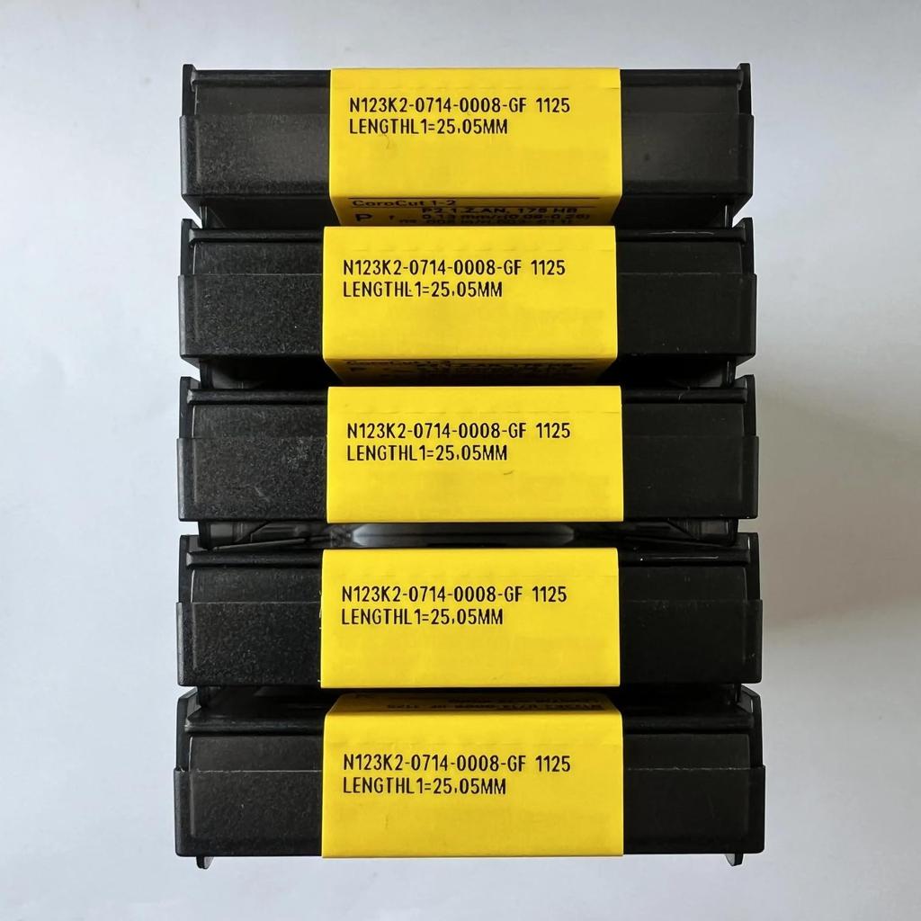 Original Sandvik / N123K2-0714-0008-GF 1125 /CNC CARBIDE tool blade 10 Pcs