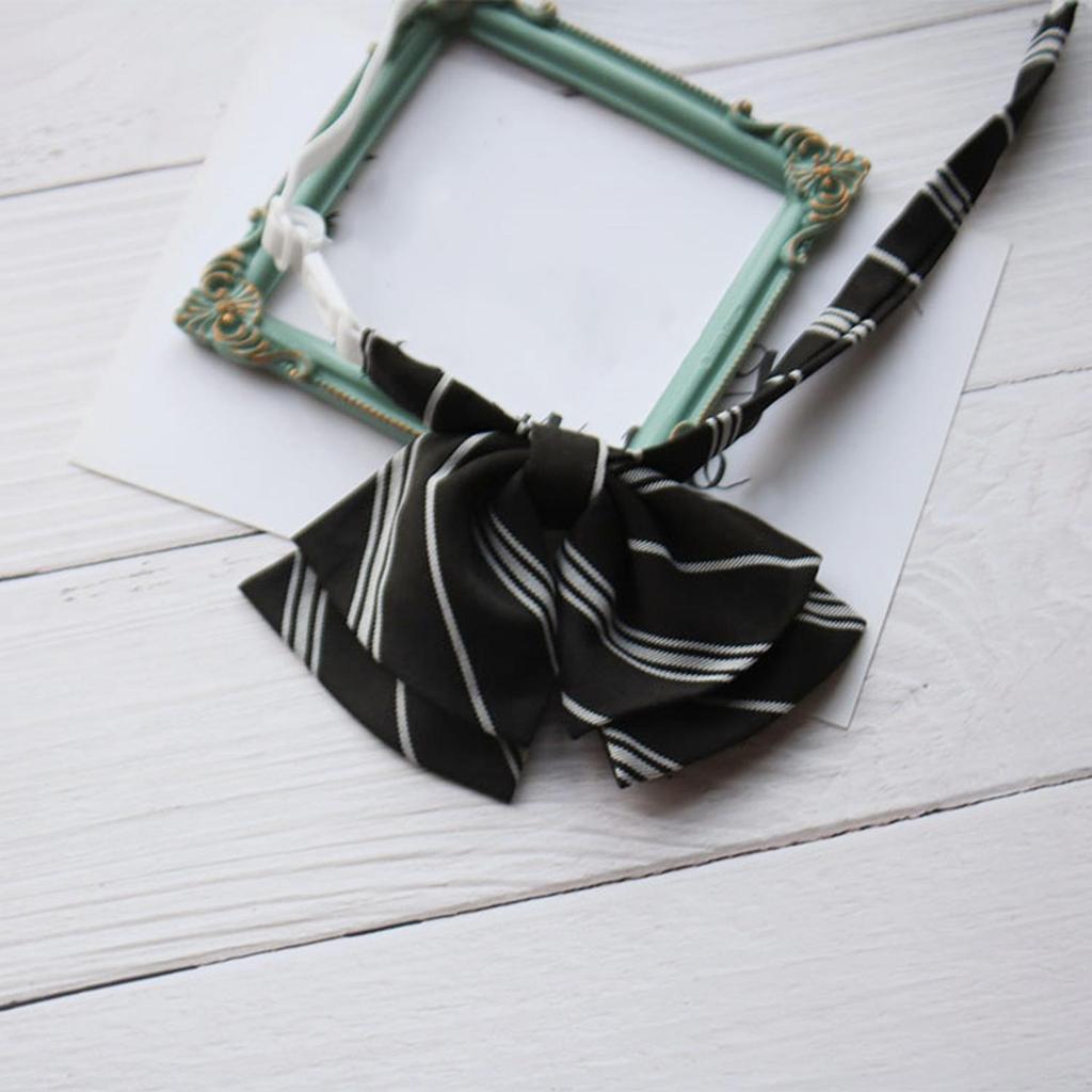 Japanese Stripe Necktie Business Multicolor Necktie Casual Versatiles Ties for Business Meetings