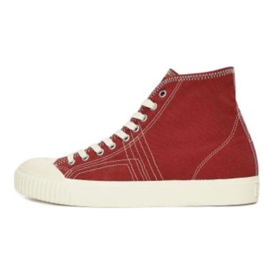 OK Basketball MT Tela Wrap Antiscivolo Impermeabile Scarpe da Ginnastica High-Top Unisex Sneakers Rosso Mattone 1183A203-600