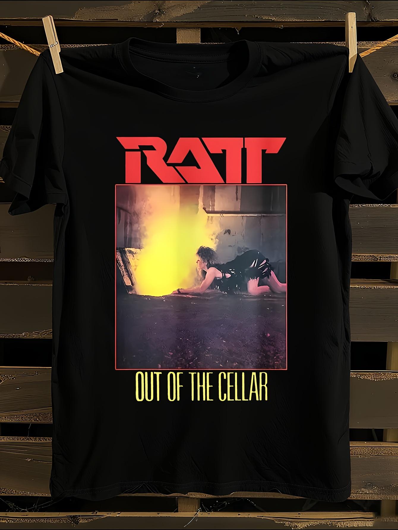RATT Out of the Cellar Album Logo Song Lyrics Tshirt XXXL