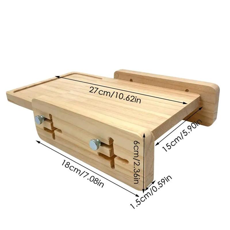 Vodicí lišta na krájení chleba Horizontální prkénko na krájení chleba s podnosem na drobky Nastavitelný kráječ bochníku chleba Kuchyňský gadget