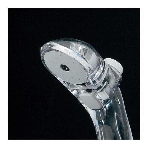 Kakudai Stop Shower Head Clear Blue 356-805-CB
