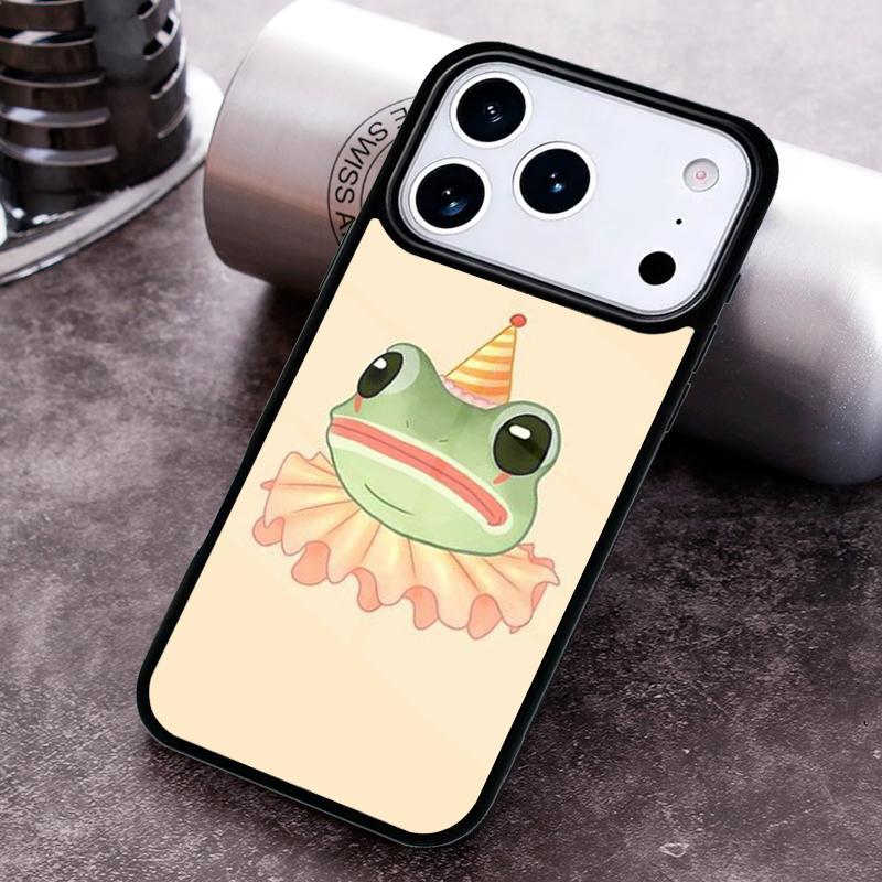 

Милый Мультяшный Чехол-Лягушонок Для iPhone 17 16 15 14 13 12 11 Pro Max Plus 17Air Мягкий Силиконовый Чехол iPhone 15 Pro Max
