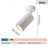 Nordic Rose Gold LED Track Spotlight, 7W Surface Mounted Ceiling and Background Wall Display Light.