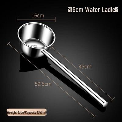 Naijiang 304 Stainless Steel Long Handle Water Scoop
