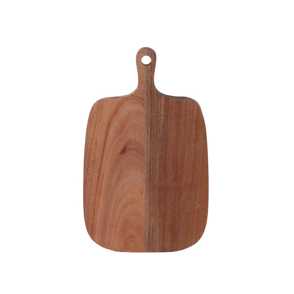 Snack Plate Hangable Wooden Chopping Blocks Natural Convenient Cutting Board Solid Wood Exquisite Bread Plate Living Room