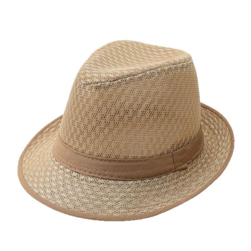 Middle-Aged And Elderly Hats, Men'S British Retro Single Top Hat, Sunshade Jazz Hat, Sun Hat, Sunscreen Hat, Cool Hat, Old Man Hat.