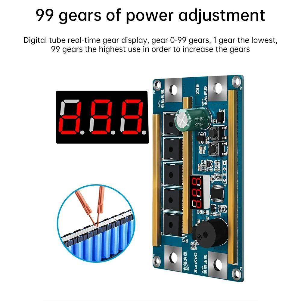 12V Spot Welding Machine Digital Display 18650 Battery Welder DIY Welding Kit Electronics Repair