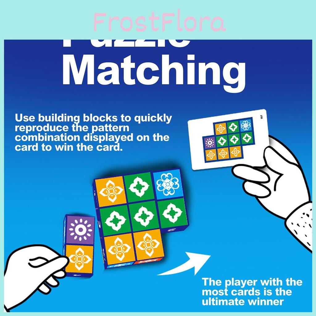 Exciting Uzzle Spatial Logic Thinking Board Game For Family Interactive Playtime