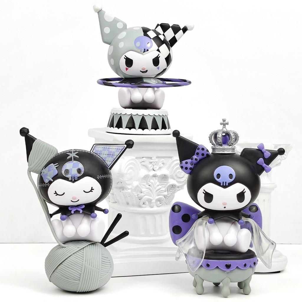 Kuromi Night Tale Pvc Collectible Figurine Set For Kids And Collectors