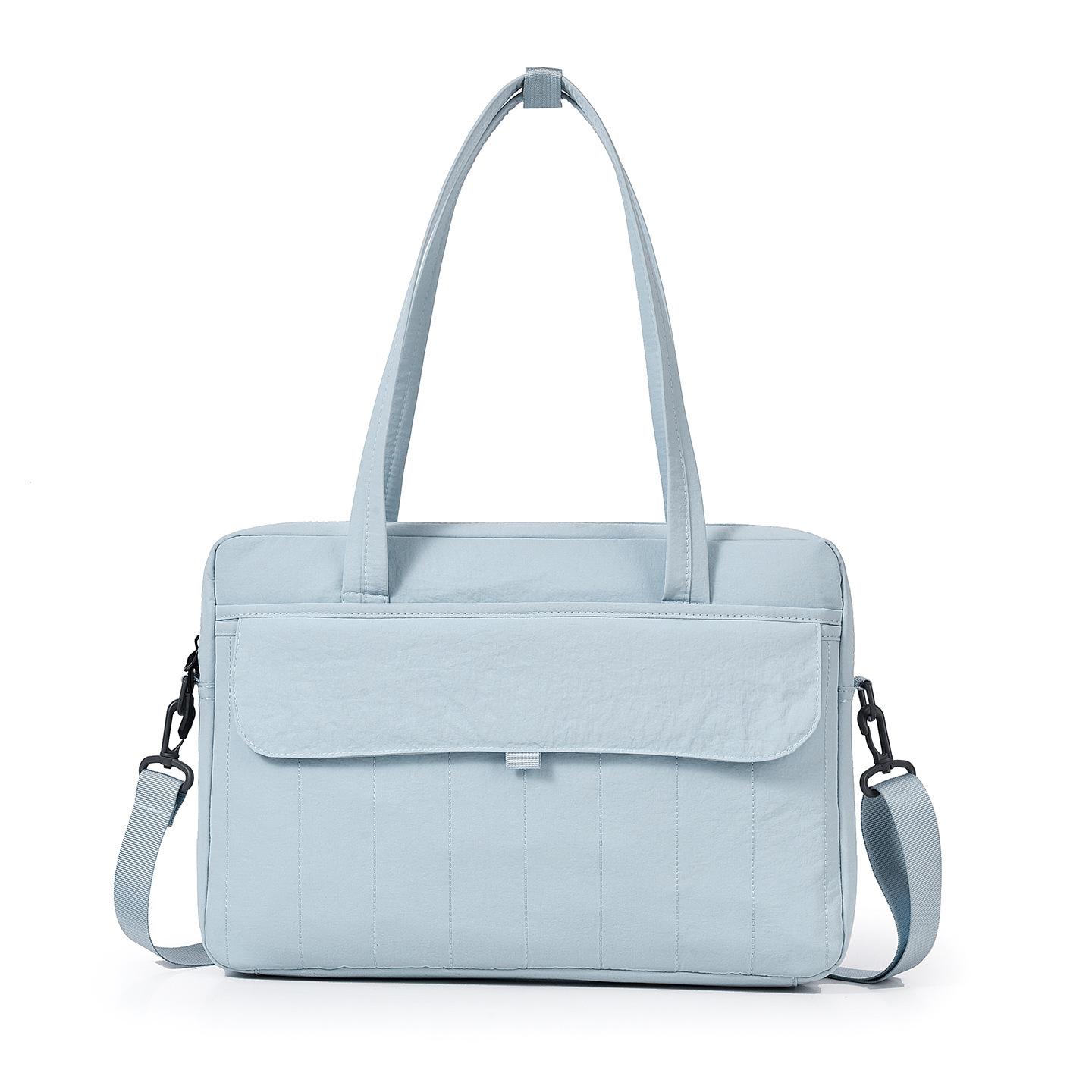 

TS JYL laptop bag,Large Laptop Shoulder Bag 13.3 14 16 Inch Waterproof Bag 15.6 синий