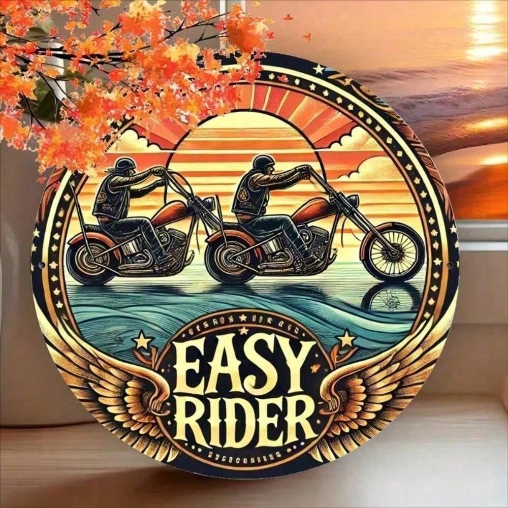 Vintage Metal Tin Sign 8x12 Inch Retro Wall Decor Rustic Iron Art for Garage Man Cave Bar Cafe Home
