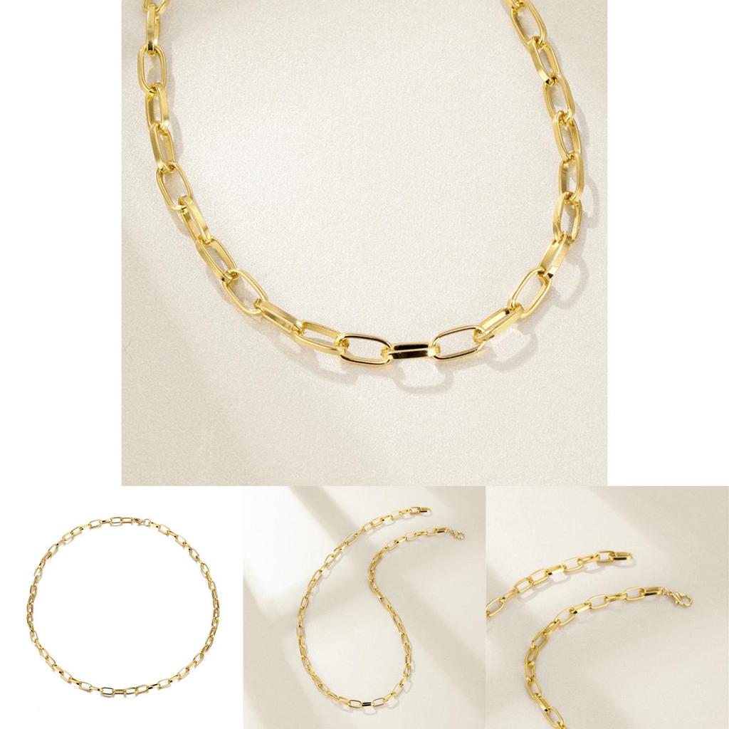 Elegant Women's Chain Necklace With Geometric Design Ideal For Fashion Lovers And Gifts