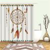 African Style Portrait National Style Bathroom Shower Curtains Frabic Waterproof Polyester Bath Curtain With Hooks