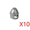 MOC Building Blocks Medieval Military Solider Figures Knights Weapons Accessories Helmet Sword Spear Bow Axe Mini Bricks Toys