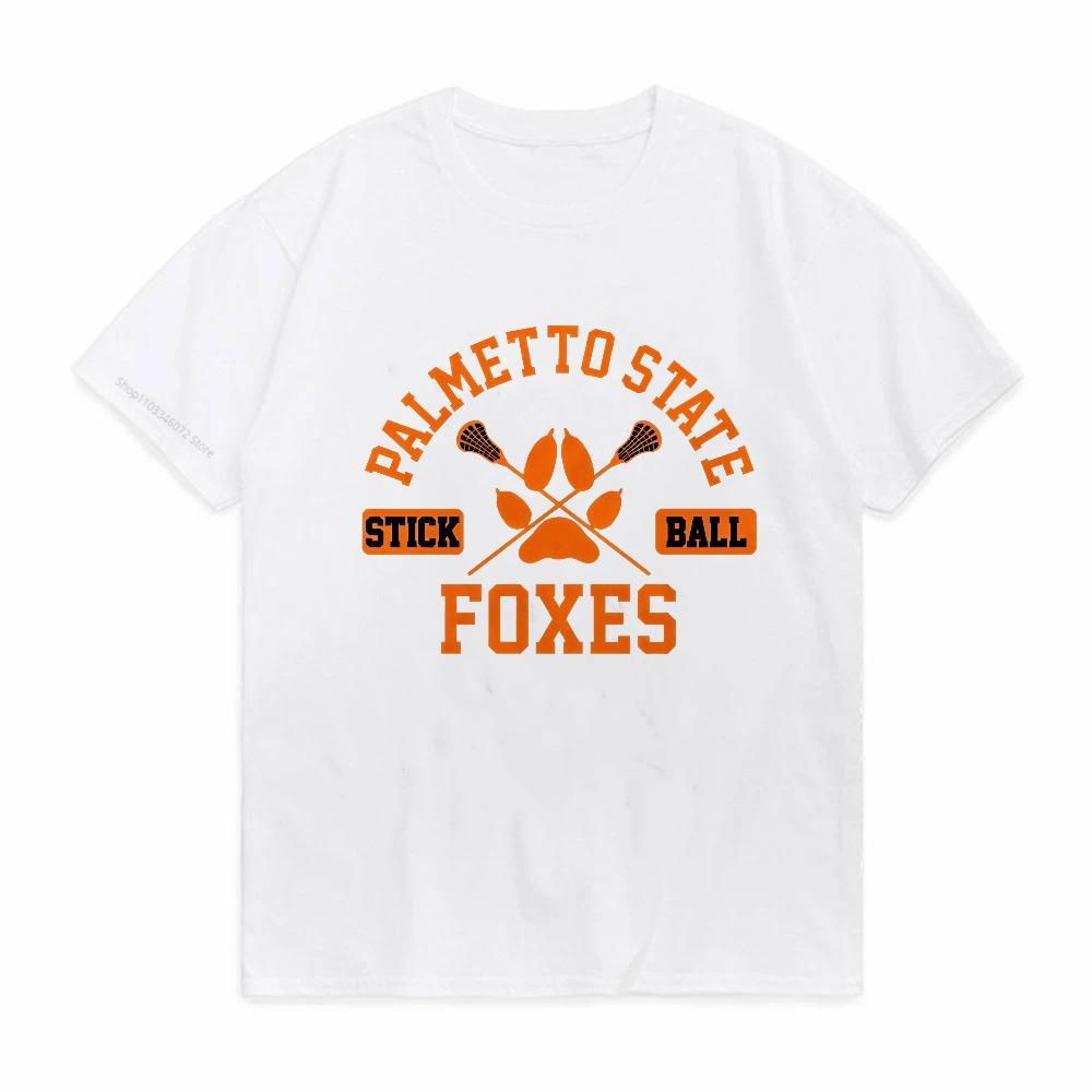 Футболка Palmetto State Foxes Эндрю Миньярд Мужская Женская PSU Foxes Palmetto State University Футболки Повседневные Топы Футболки с коротким рукавом S