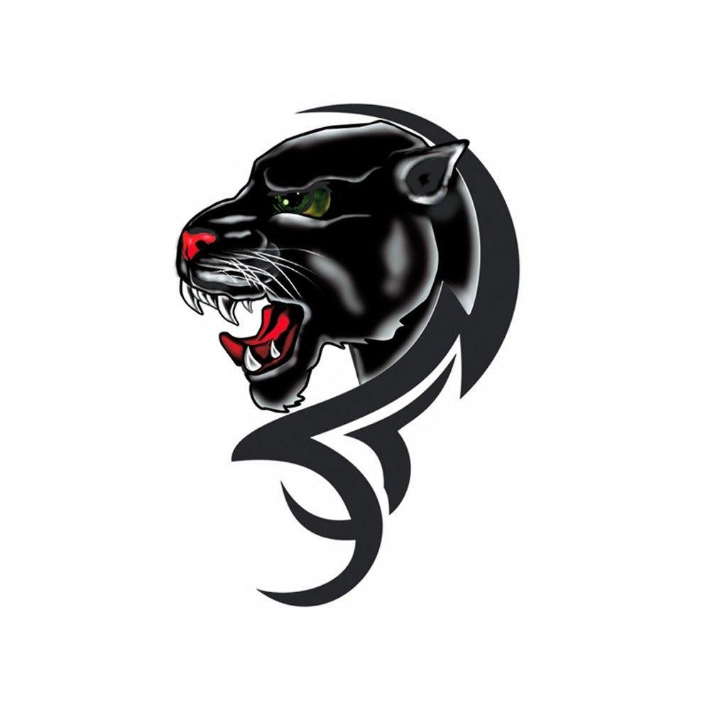 Autocollant Panther - Noir - 18x12cm (AV 124010