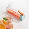 Easy Demould Ice Maker with Handle Single Hand Press Ice Cube Tray Convenient Ice Tray for Chilling Beverages