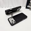 Foldable 2 In 1 Magnetic Stand Matte Phone Case For iPhone 18 17 16 15 14 13 Pro Max Shockproof Minimalist Color Clashes Cover