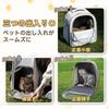 Athvcht Cat Dog Pet Carrier for Cats and Mesh PVC Seatbelt Securement Suitable for Medium and Large Small and Perfect for Hospital Emergency and