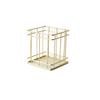 Space-saving Electroplated Design Sundries Box High Quality Sturdy Wire Cosmetic Organizer Holder