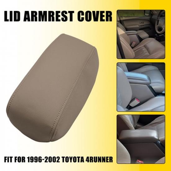 Fits 1996-2002 Toyota 4Runner SUV Center Console Armrest Cover Tan Leather