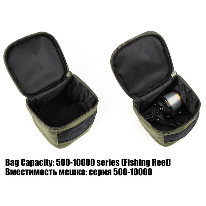 Carp Fishing Reel Bag Waterproof Fishing Reel Storage Bag Carry for Case Fishing
