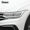 Car Headlight Protective Film Headlamp Transparent Black TPU Sticker For Volkswagen VW Tiguan 2017 2018   Accessories