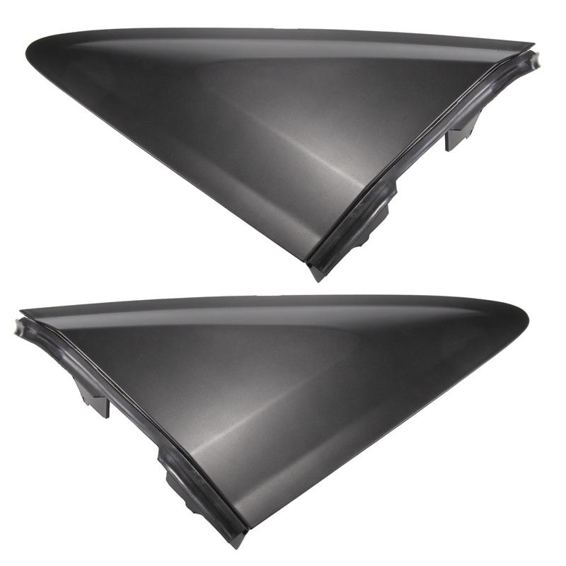 Car Front Window Triangle Garnish Cover Panel Side Mirror Triangle Trim For Toyota Hiace Coummter Super Grandia GL 2005-