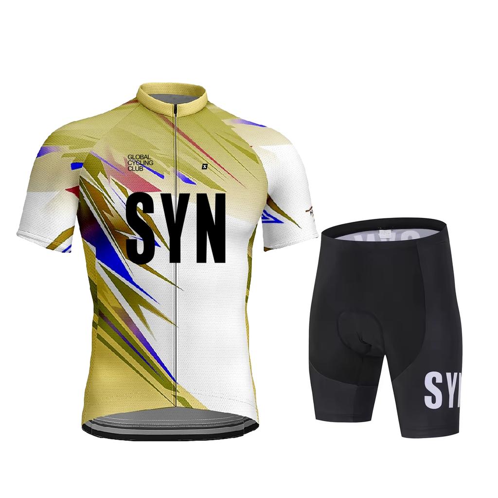 Men Summer Quick Dry Road Bike MTB Bicycle Shirt Anti-UV Cycling Clothing Maillot Ciclismo Hombre 2026 Summer Breathable Cycling Suit Set