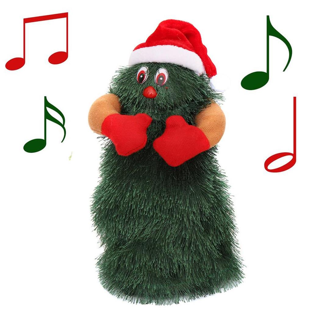 Electric Christmas Tree Dancing Toy Exquisite Children Toys Xmas Table Decoration Festival Adornment Holiday Decors