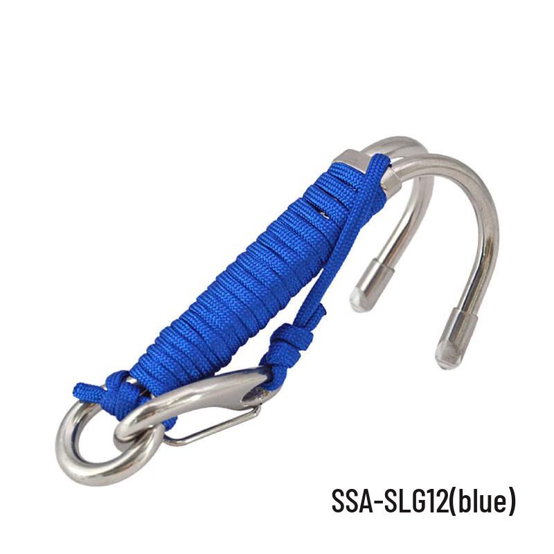 Longchan Diving Double-Head Stainless Steel Flow Hook
