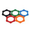 5pcs Rubber Wireless Handheld Microphone Anti Rolling Protection Ring