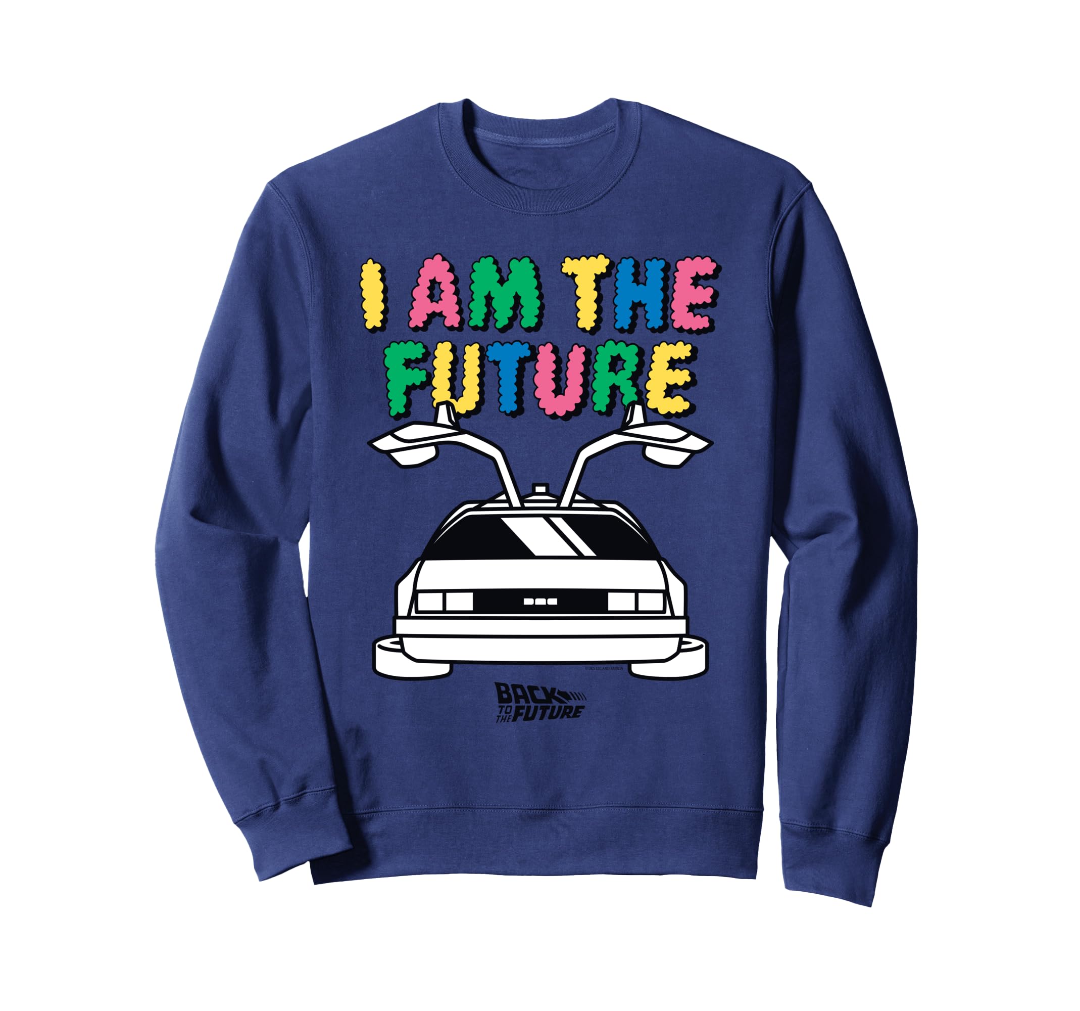 Back to the Future I Am The Future Retro Time Machine Sweatshirt