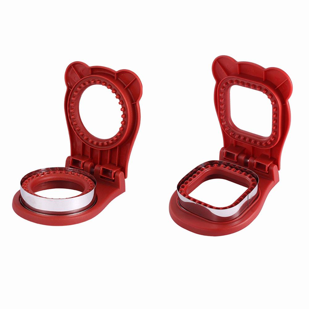 2 Packs Uncrustables Sandwich Maker Sandwich Cutter and Sealer Sandwich Cutterboxes for Kids Breakfast and Lunch