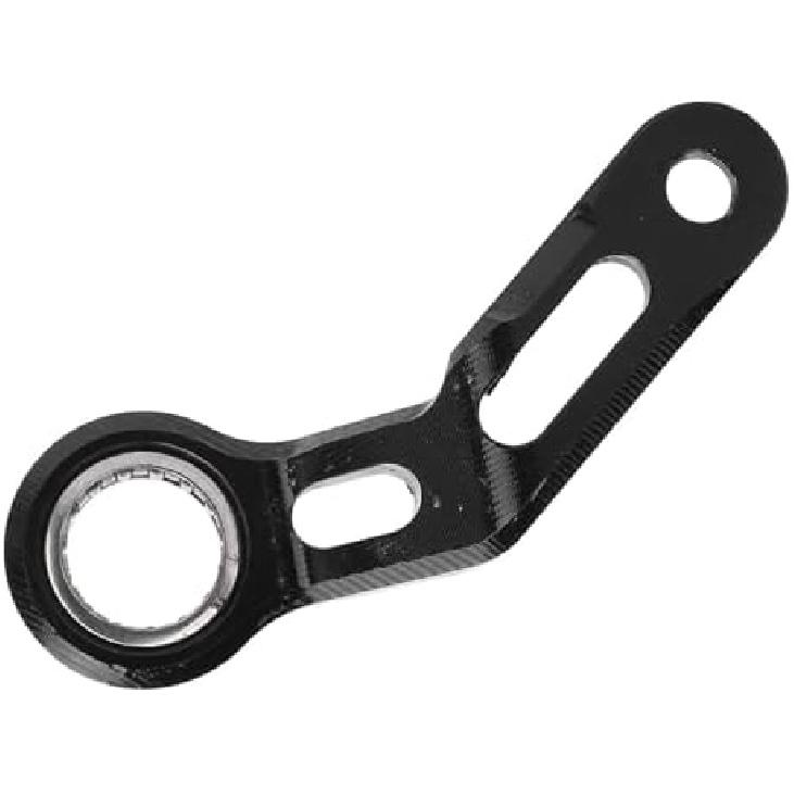 EVGATSAUTO Aircraft Grade Motorcycle Gear Shift Stabilizer, CNC Machined Aluminum Alloy Bracket for MT 09 Series, Eliminates False Neutrals Enhances