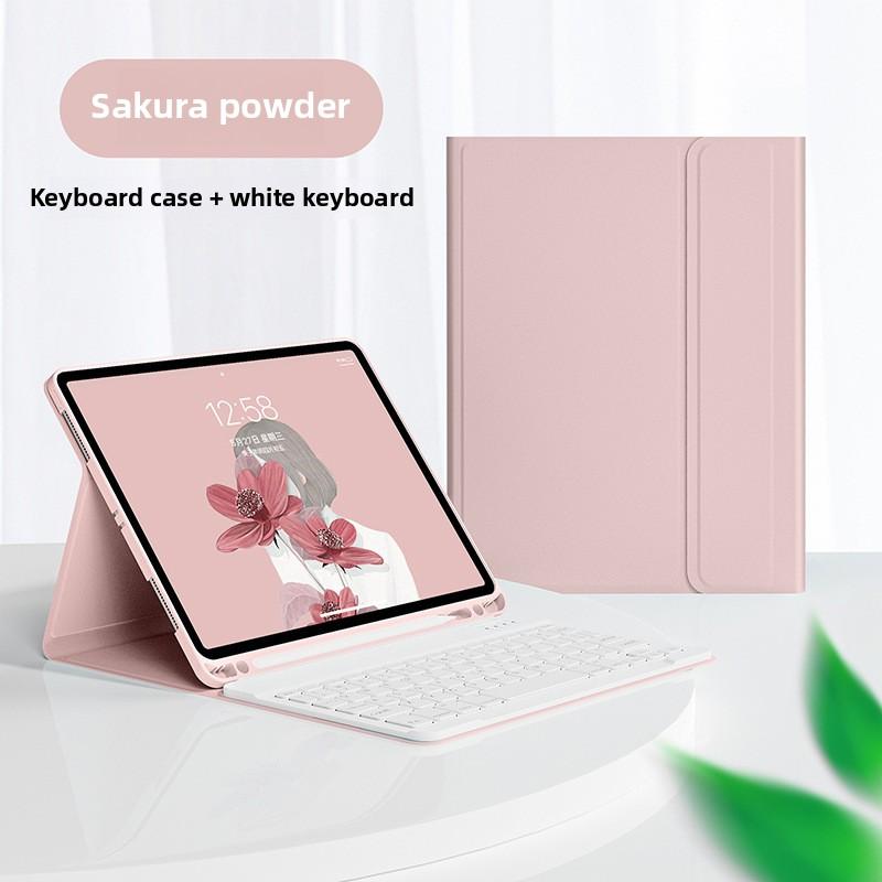 Bluetooth Keyboard Leather Case for IPad 10 10.2 with Pencil Slot Compatible Air 5 Pro 12.9 Mouse