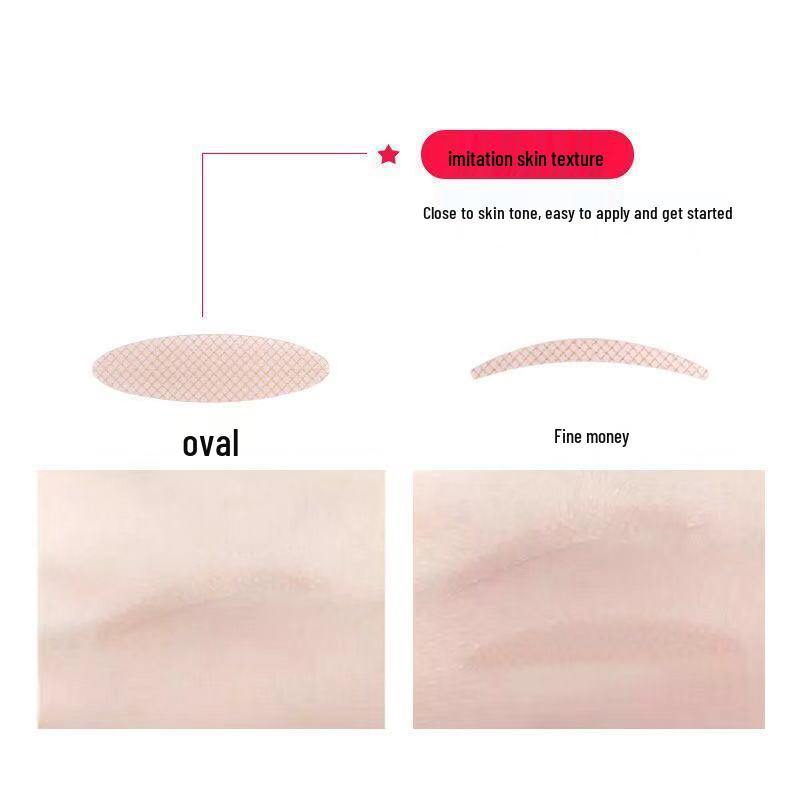 Breathable Glue-Free Invisible Eyelid Stickers for Natural Beauty