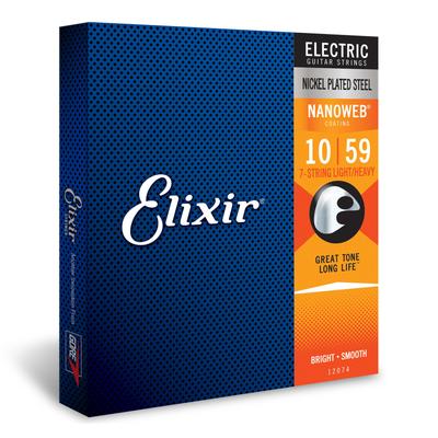 Electric Guitar Strings NANOWEB 7 Strings Light/Heavy .010-.059 #12074 []