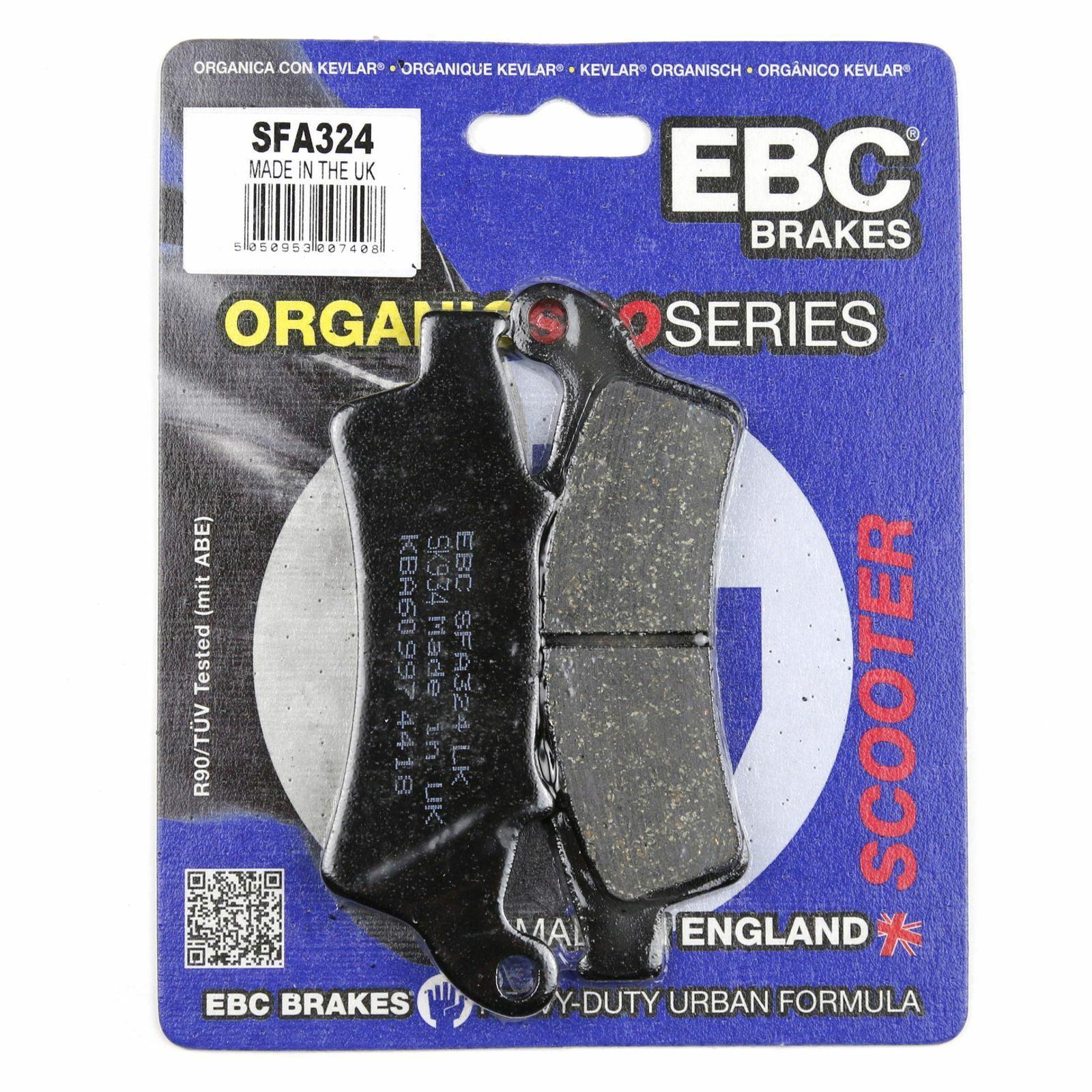 

Ebc Sfa324 1999-2016 Aprilia Scarabeo 200 Передние тормозные колодки Органические колодки