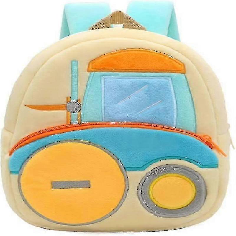 Cute Soft Plush Animal Cartoon Toddler Backpack for Kids Aged 1-6 Years (style 6)