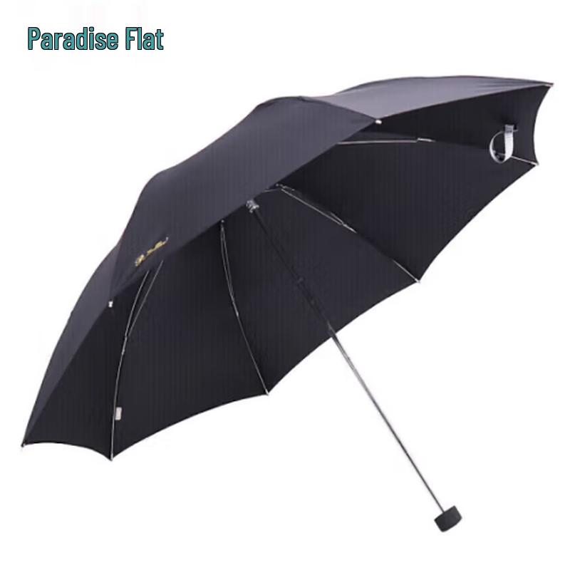 Tiantang 307E Tri-fold Black Glue Sun/Rain Umbrella