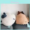 Plush Animal Blanket With Embroidered Cartoon Designs For Office Nap And Car Travel
