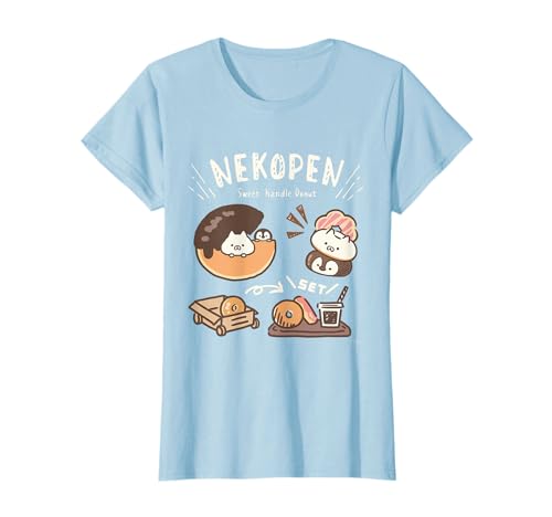 Nekopen Weather Donut Dark Color T-Shirt