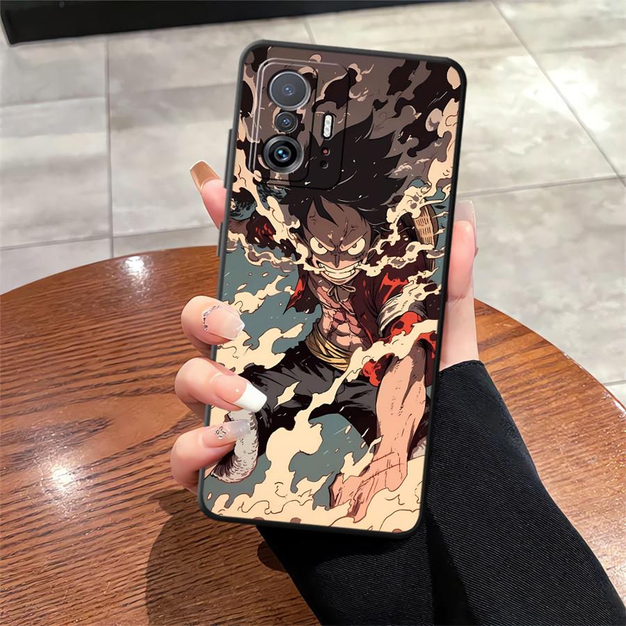 Case for Xiaomi Mi 9 CC9Pro 11T 14 Pro 10 11 13 Lite 13 10T 9T Phone Cover Cool Luffy Anime
