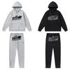 Trapstar Winter Fleece Hooded Tracksuit Men Women Casual Sweatshirt Pants Set