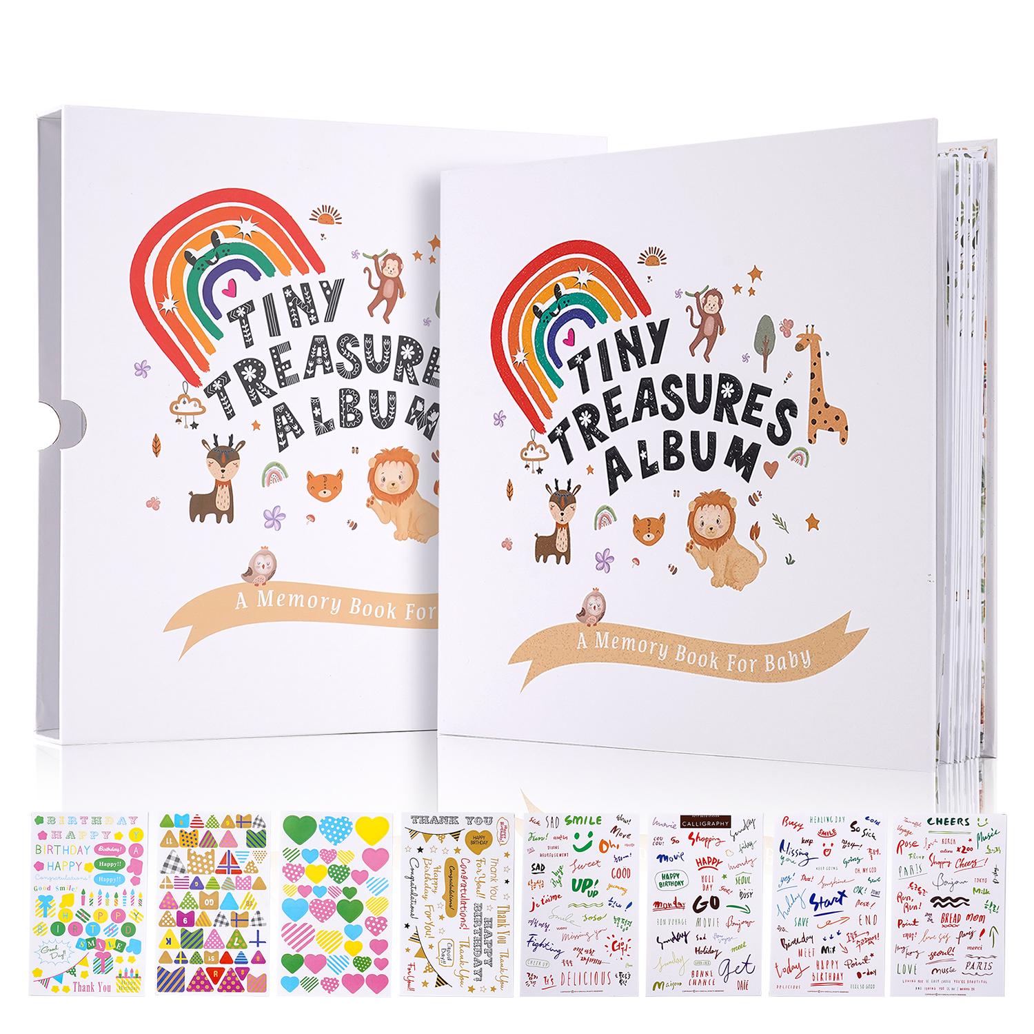 Baby Commemorative Book, Home DIY Growth Souvenir, Cute Birth Record, Commemorative Ledger, Notebook,Great Gift,Baby Growth
