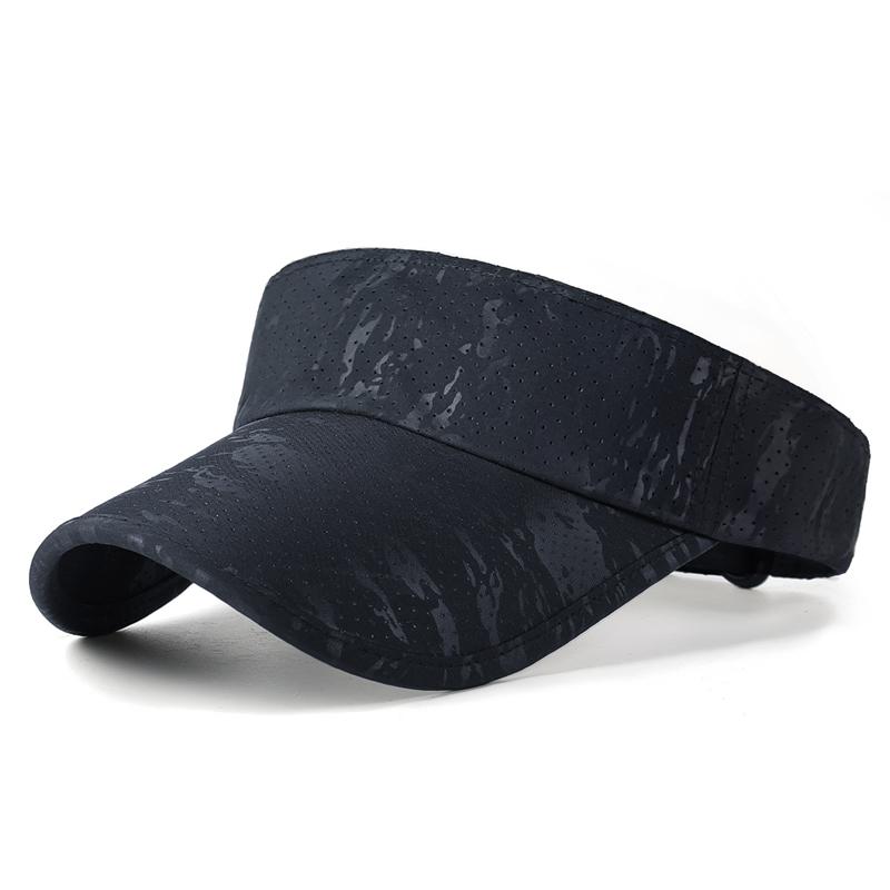 Summer Empty Top Hat Double-Layer Stitching Sun Hat Sun Hat Outdoor Sports Running Hat